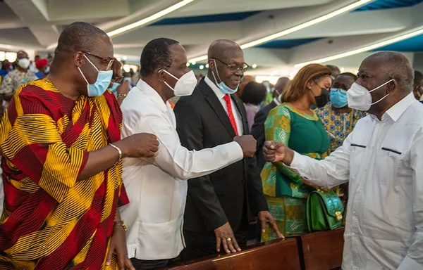 Gbagbo fait le « show » avec les ministres de Ouattara