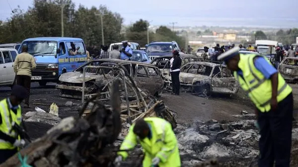 Kenya : explosion d’un camion-citerne, fait, 13 morts