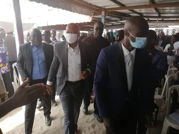 Koné Katinan depuis Yopougon : « la perspective du FPI est de faire de Gbagbo, le président de la République »