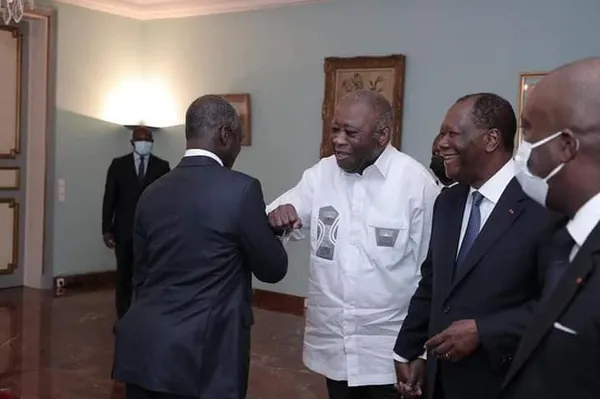 Reçu par Ouattara, voici le vœux de Gbagbo pour maintenir la réconciliation nationale