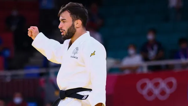 Tokyo 2021 : le judoka français Luka Mkheidze en bronze
