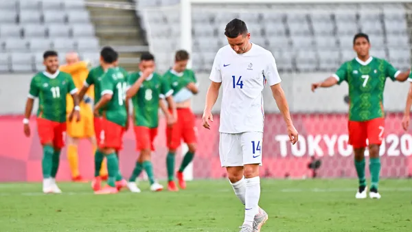 JO 2020, Foot : le Mexique écrase la France 4-1