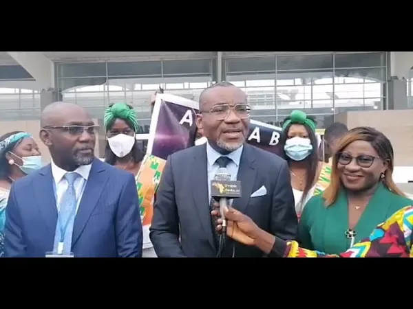 Arrivée du Dr Boga Sako Gervais en Côte d’Ivoire, après 10 ans d’exil : vidéo