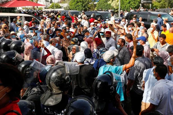 Projet de Constitution: Manifestation à Tunis ce 19 juin 2022 contre le président Saied