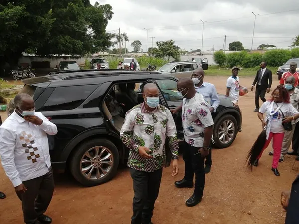 Création nouveau parti politique de Gbagbo : Koné Katinan à Niakara, [Images]
