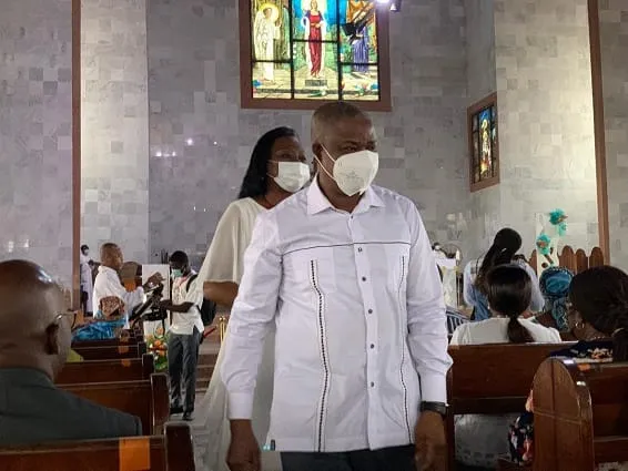 Koné Katinan, messe d’action de grâce pour son retour au pays : « si je suis aujourd’hui en Côte d’Ivoire, c’est grâce à Dieu »