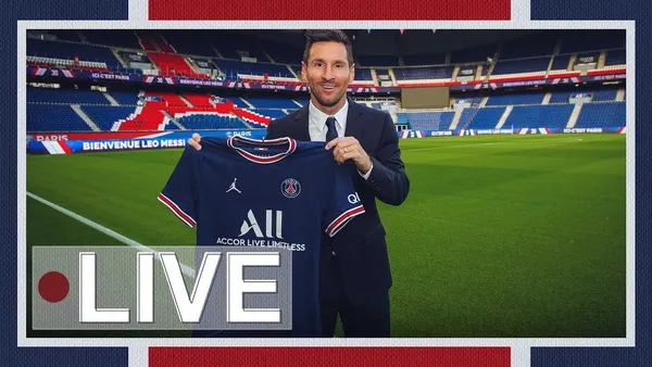 Lionel Messi au PSG : suivez en direct la présentation de l’argentin ce 11 aout 2021