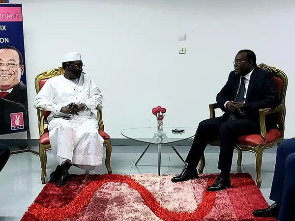 MPS, le parti du défunt Idriss Deby chez Affi : des images