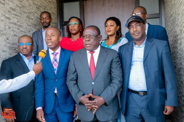 Charles Blé Goudé, l’un de ses proches chez Cissé Bacongo