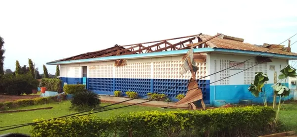 Tiébissou : la maternité de l’hôpital général décoiffée par une tornade