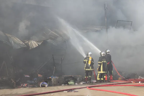 Un incendie ravage des magasins du marché de Dabakala ce 12 mai