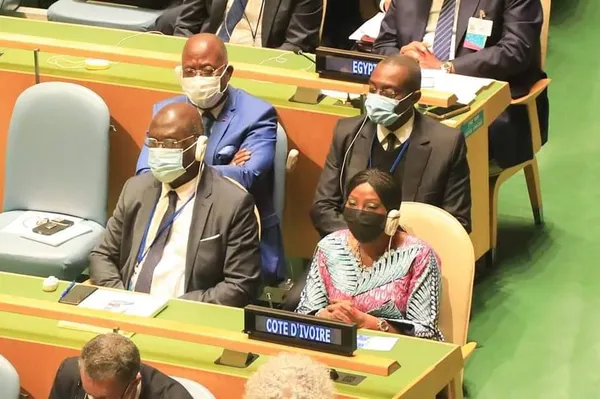 Kandia Camara à la 76ème session de l’AG des Nations unies : des images