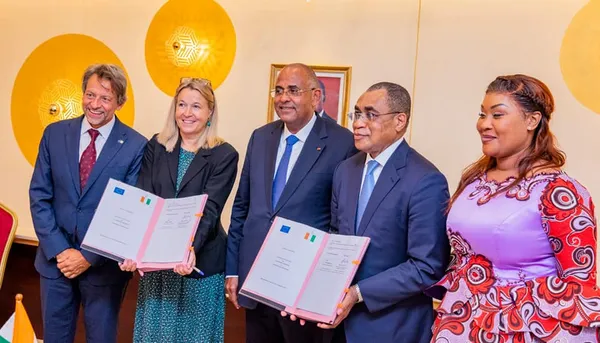 Relance post-Covid-19 : accords de 100 milliards entre la Côte d’Ivoire et la Team Europe