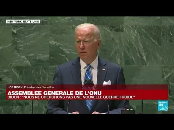 Joe Biden à l’ONU : les États-Unis « ne cherchent pas une nouvelle Guerre froide »