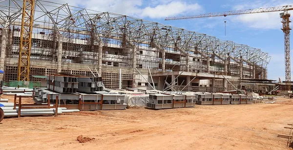 CAN 2023 : voici l’évolution du stade de San Pedro