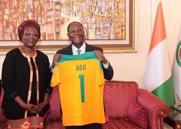 Alassane Ouattara rencontre Mariam Dao Gabala