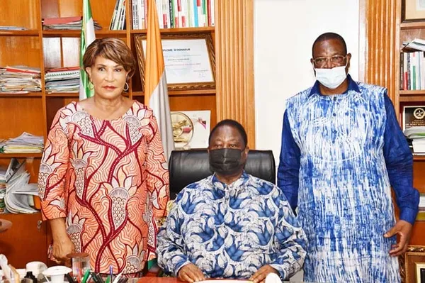 Ouattara Gnonzié et Danièle Boni Claverie chez Bédié pour préparer 2025