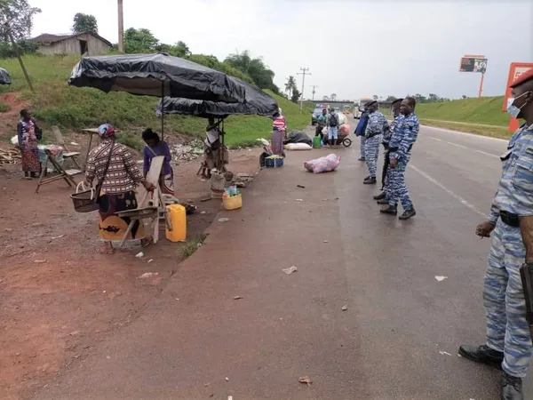 Côte d’Ivoire : opération de déguerpissement de l’autoroute du Nord