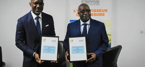 Signature de convention entre la CDC-CI et Ecobank-CI