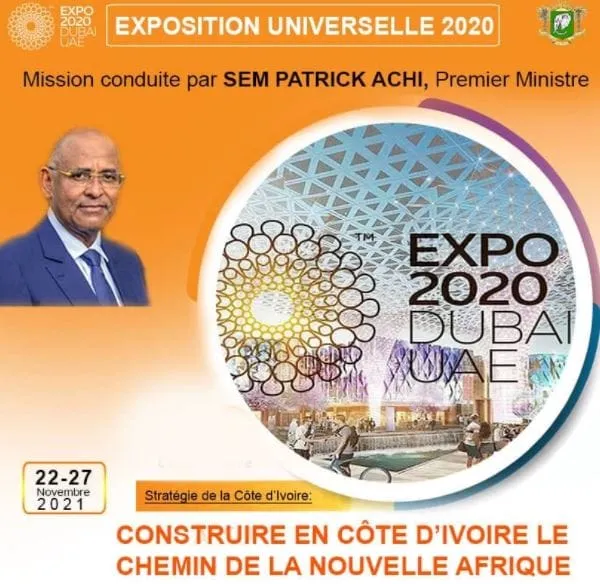 Expo Dubaï 2020 : la Côte d’Ivoire à l’honneur ce 25 novembre 2021