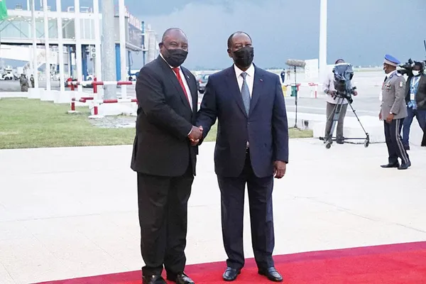 Ouattara en Afrique du Sud: tout sur son agenda ce vendredi 22 juillet 2022