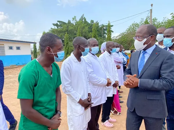 Réhabilitation de l’hôpital général de Taabo : la fin des travaux annoncée pour 2023