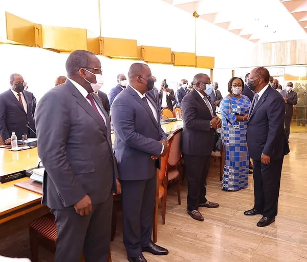 Remaniement : le président Ouattara aux ministres sortants, « vous n’avez pas démérité »