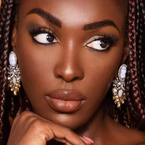 Visage d'Olivia Yacé, candidate ivoirienne à Miss Monde 2021
