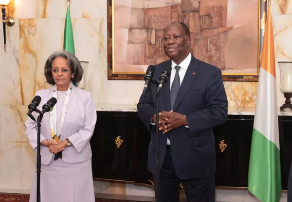 Ouattara reçoit Sahle-Work Zewde, Présidente d’Éthiopie: en images