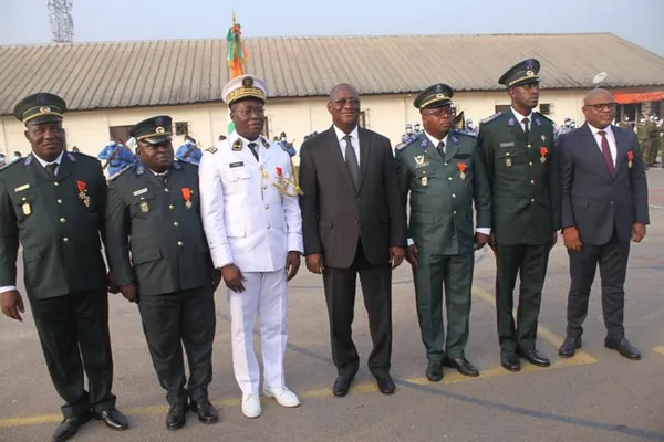 Côte d’Ivoire: 384 militaires ivoiriens décorés