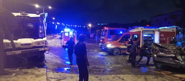 Accident au rond-point de la Notre Dame de la Tendresse à Cocody ce 16 janvier 2022 : 7 morts