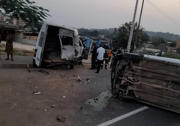 Bingerville : accident d’un car de transport d’élèves ce 14 janvier 2022, 1 mort