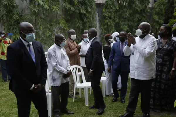 Décès de Kodjo Richard, Gbagbo parle de son compagnon de lutte : « quand nous étions en prison, il refuse les ordres, c’est un Woody »