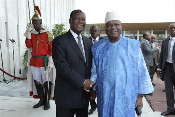 Décès de IBK: Ouattara pleure « un grand homme d’Etat »