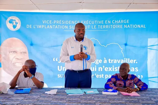 Stéphane Kipré aux militants du PPA-CI à Issia : « on se prépare à reprendre le pouvoir en 2025 »