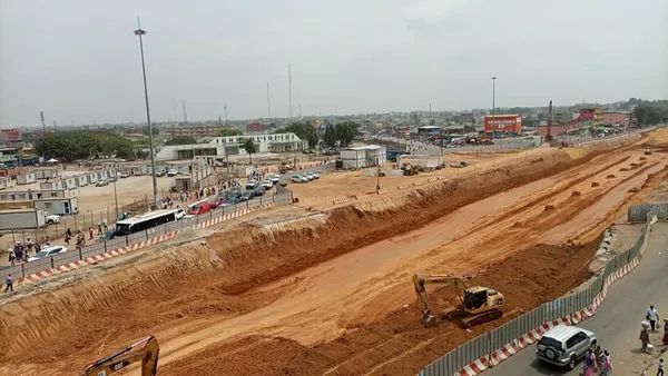 Échangeur Abobo : voici les premières images de la construction