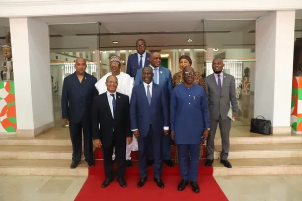 Assemblée nationale Côte d’Ivoire : une délégation du WAAPAC chez Adama Bictogo