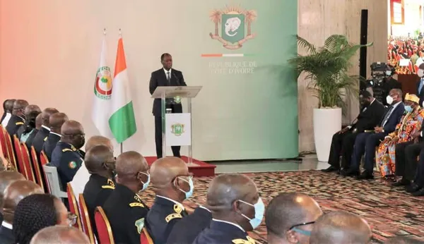 Alassane Ouattara : voici l’intégralité de discours du 2 février 2022 face aux Ambassadeurs