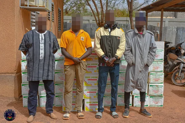 Burkina : près de 8.000 bidons de jus contrefaits saisis à Ouaga