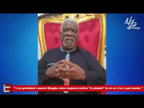 Noël Dourey répond à Gbagbo: « tu aimes toujours mettre le piment là où on n’en a pas besoin », VIDEO