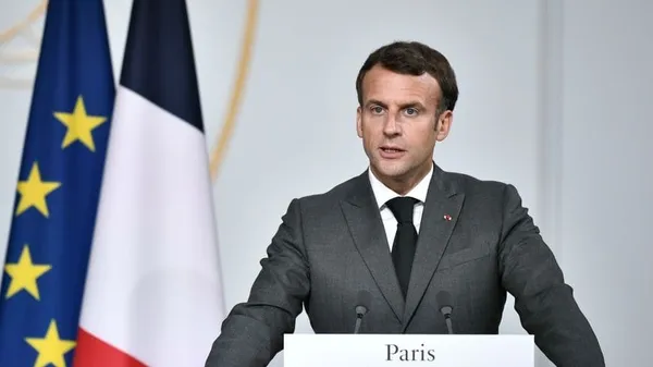 Emmanuel Macron, président de la République de France