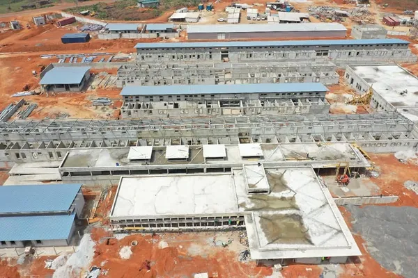 Construction de l’Hôpital Général Danané : les travaux réalisés à 40%, l’hôpital livré en décembre