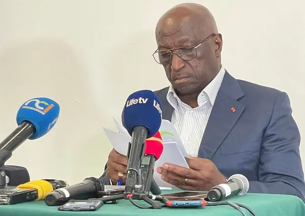 Défaite des Éléphants, Jacques Anouma en colère réagit, « C’est inadmissible, il faut en tirer les conséquences »