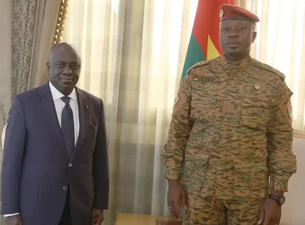 Marcel Amon-Tanoh après sa rencontre avec Ouattara chez le président du Faso, Damiba