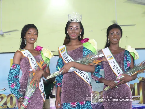 Miss CI 2022 : Kouamé Roxane, Miss Haut Sassandra 2022