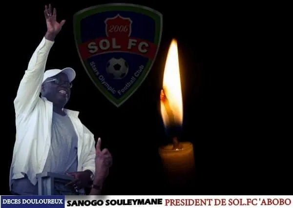 Sol FC: Didier Drogba pleure la mort du Président Souleymane Sanogo