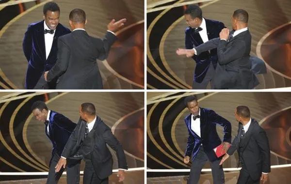 Oscars: Will Smith gifle Chris Rock sur scène, « laisse le nom de ma femme hors de ta p… de bouche »