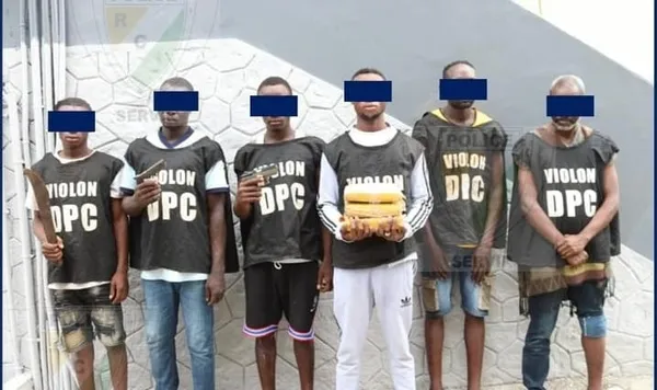 Côte d’Ivoire: un redoutable gang spécialisé dans le vol des domiciles arrêté