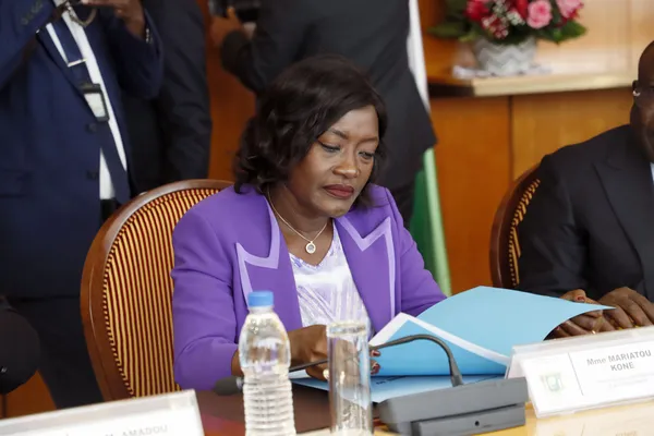 Mariatou Koné, ministre de l'Education nationale de Côte d'Ivoire