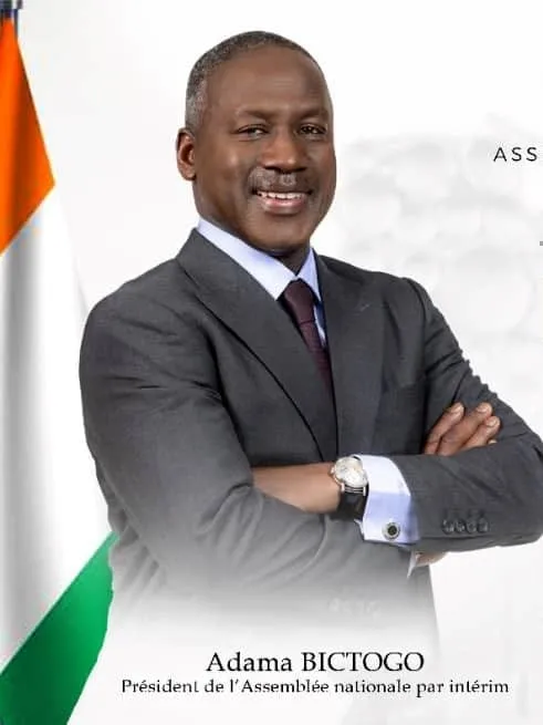Côte d’Ivoire:  Avenir d’Adama Bictogo après le décès du Président de l’Assemblée nationale